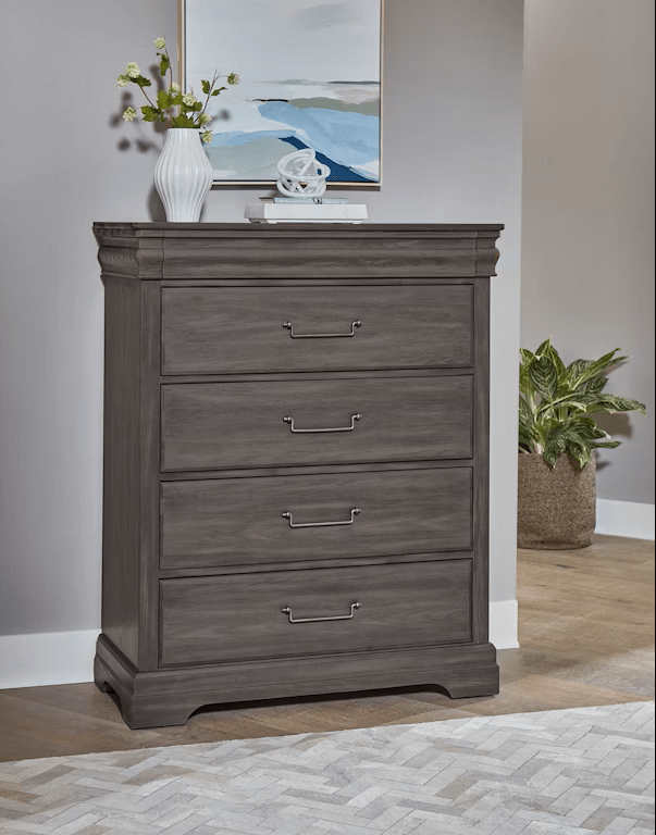 Vaughan-Bassett Vista gray 5 Pc Bedroom Group