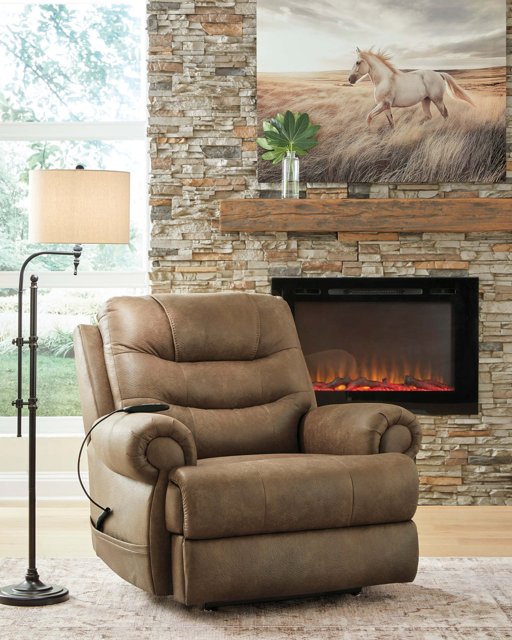 Revived and Restored Power Lift Recliner