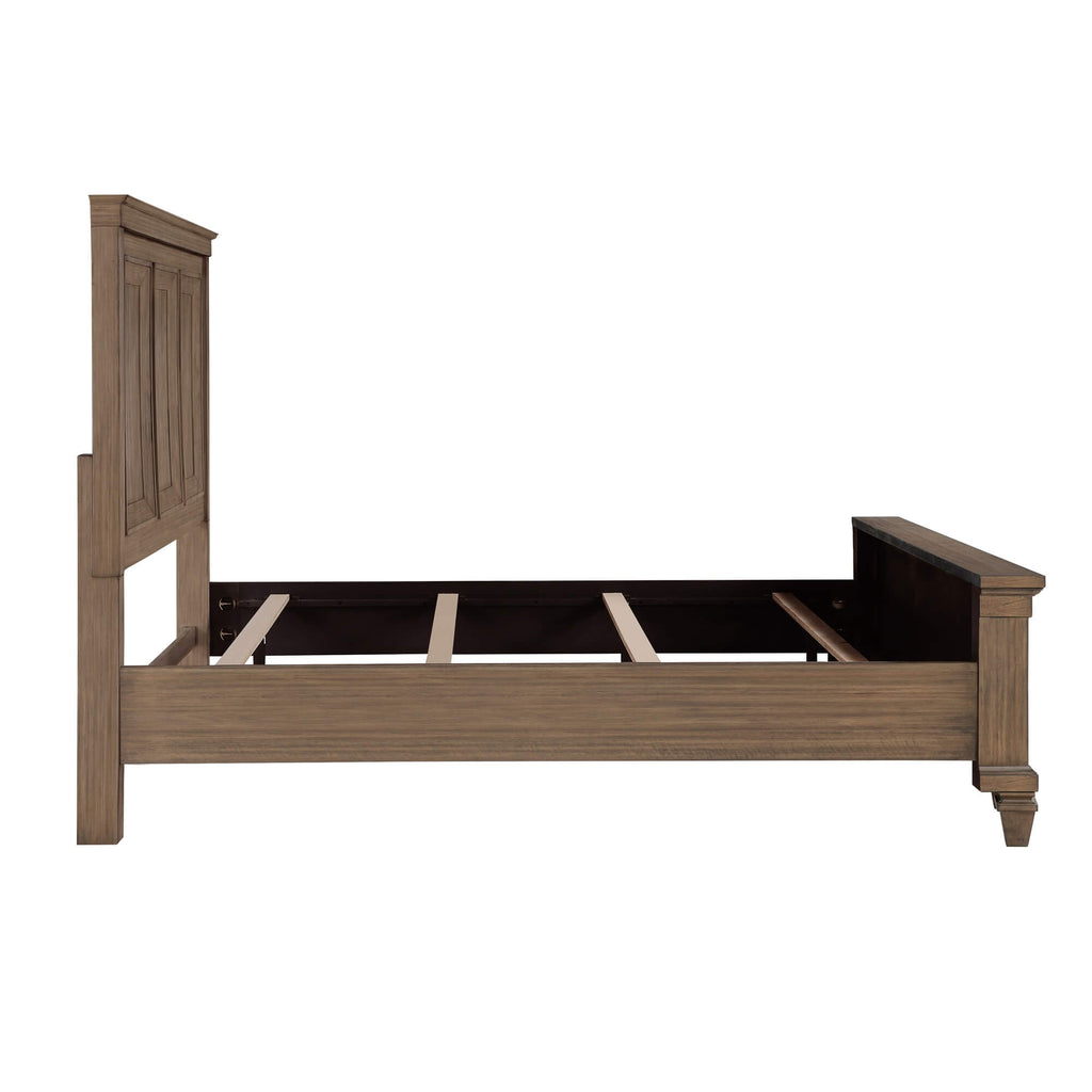 Mariana Vintage Mocha Bed