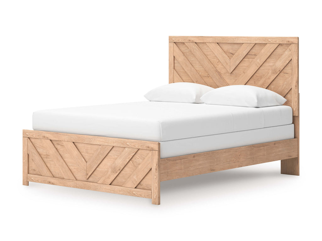 Sanginlane Queen Panel Bed