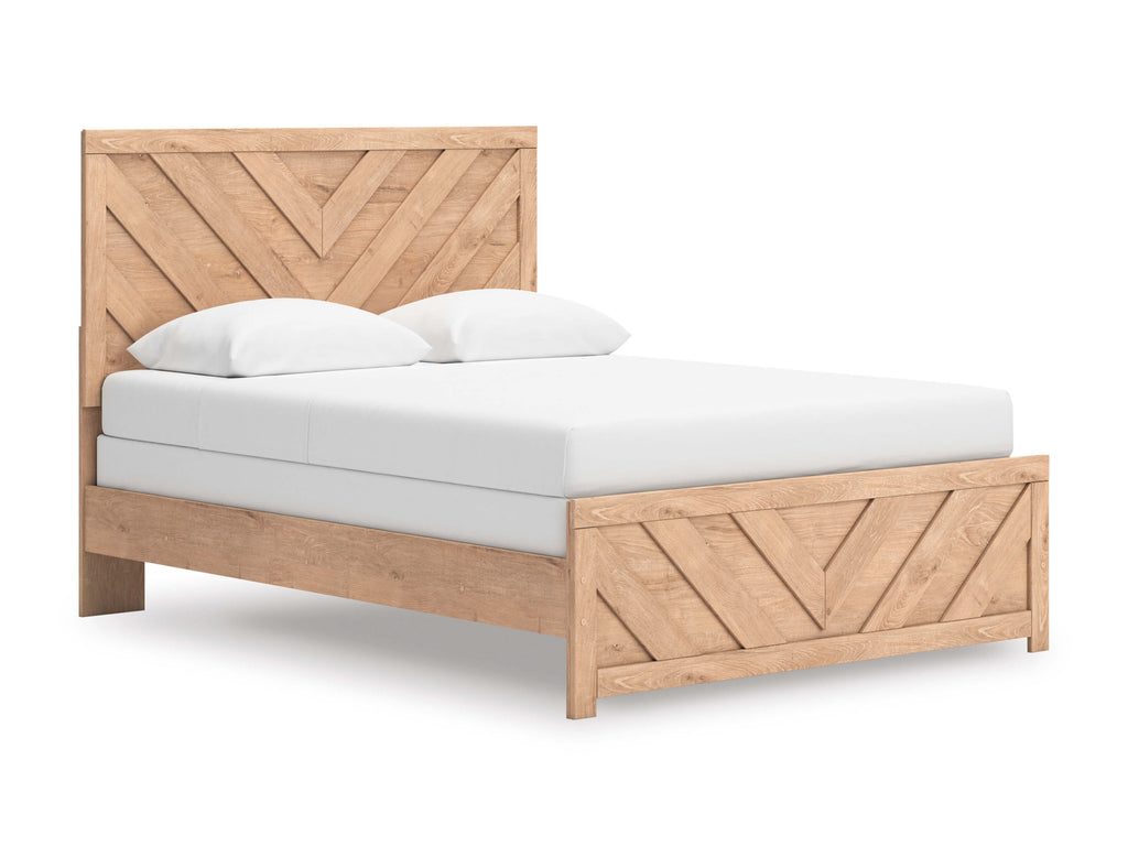 Sanginlane Queen Panel Bed