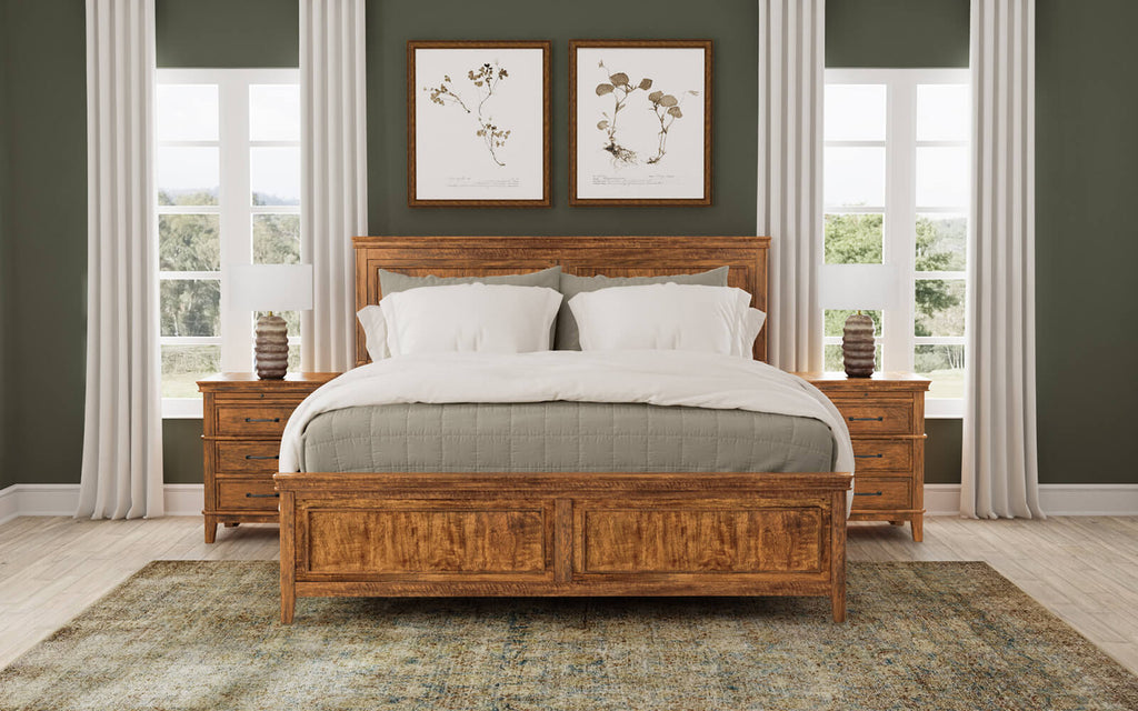 Bandalier Queen Panel Bed
