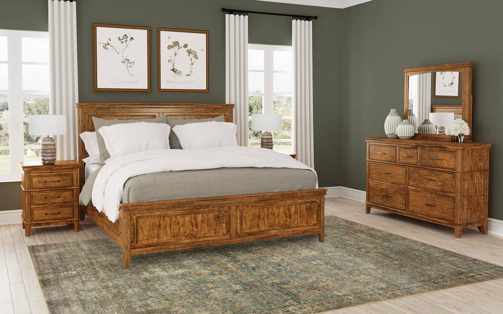 Bandalier Queen Panel Bed