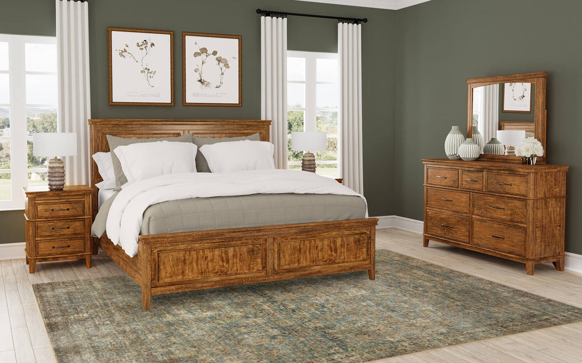 Bandalier Queen Panel Bed