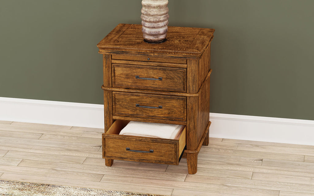 Bandalier 3 Drawer Nightstand