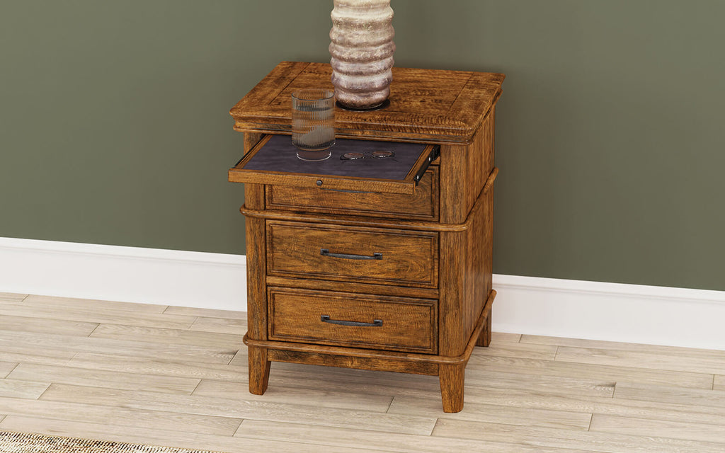 Bandalier 3 Drawer Nightstand