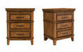 Bandalier 3 Drawer Nightstand