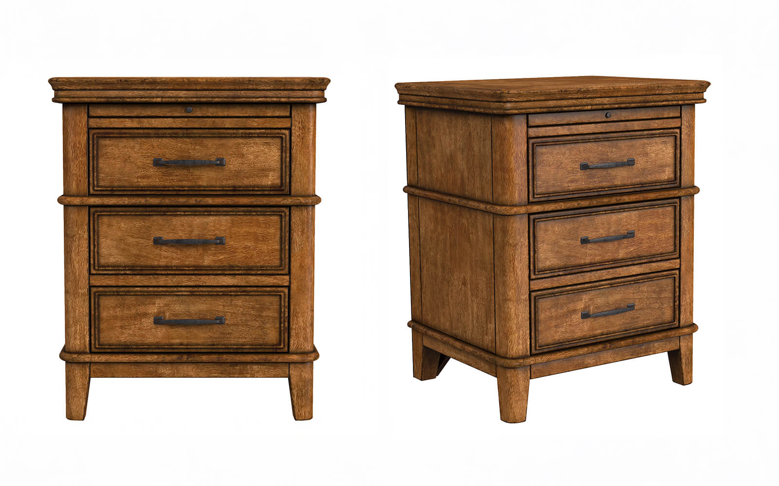 Bandalier 3 Drawer Nightstand