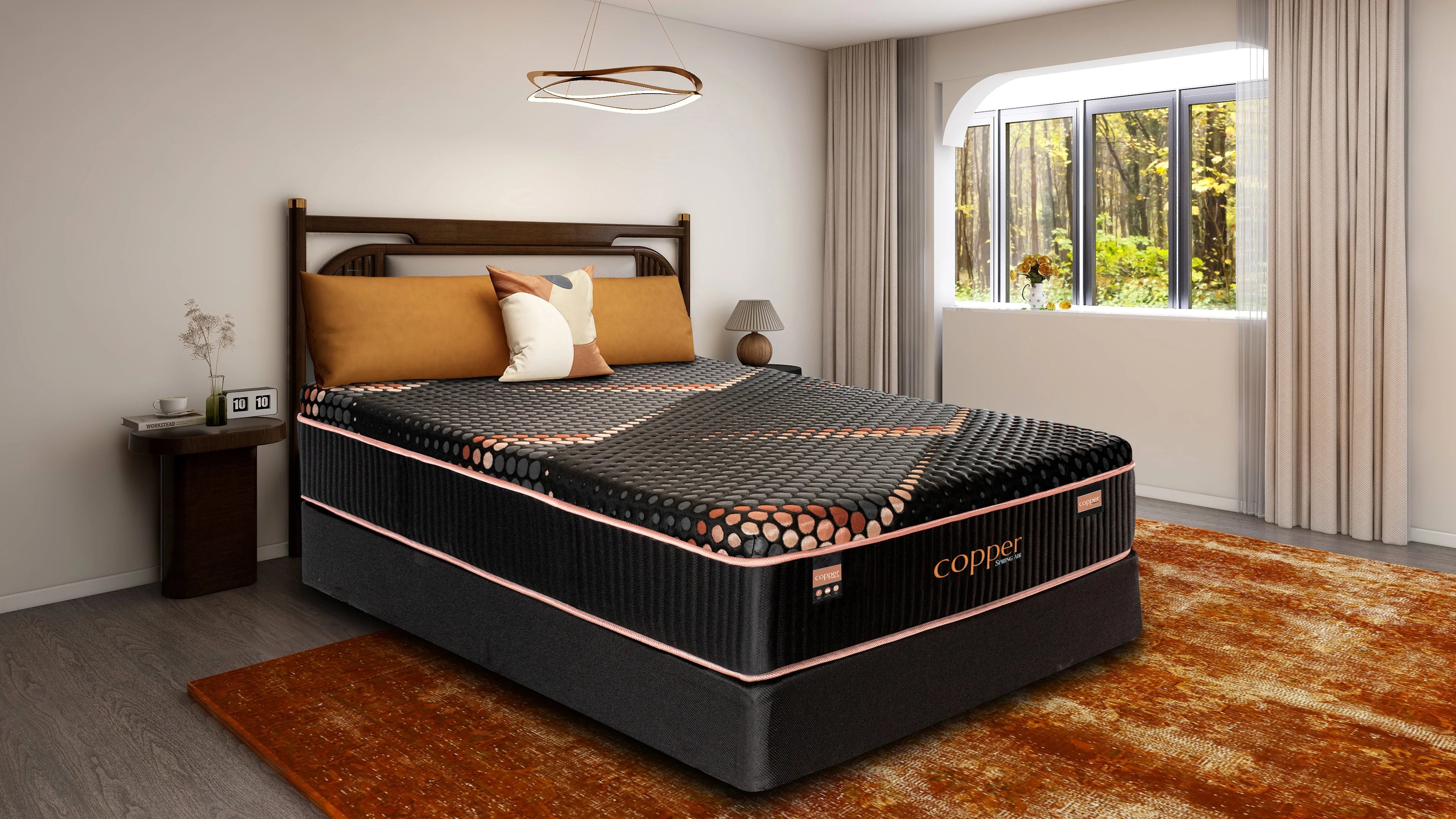 Copper Hybrid Firm Smoothtop