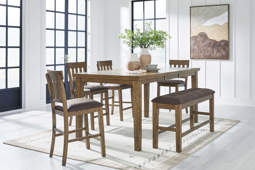 Urbinforte Counter Butterfly Table 6 pc Set
