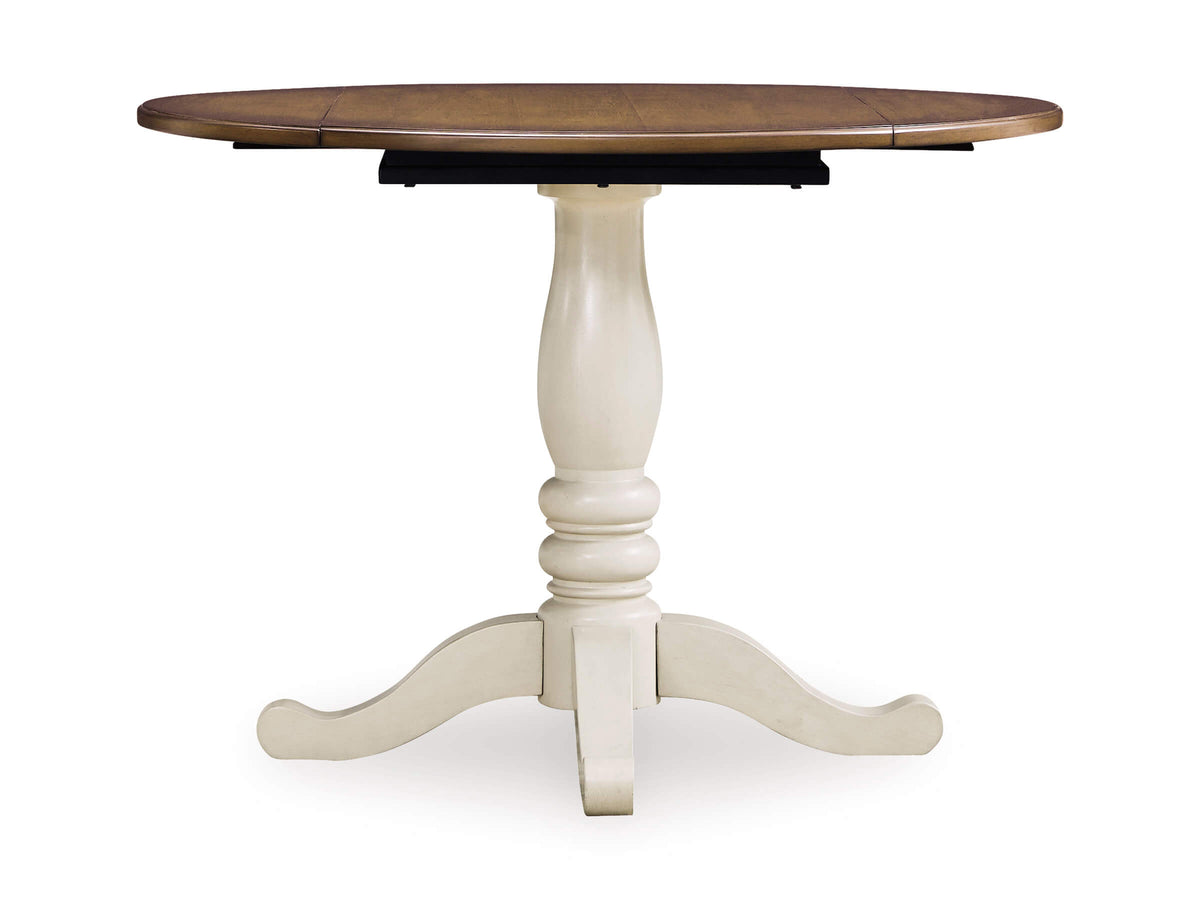 Wirloni Round Drop Leaf Table Set