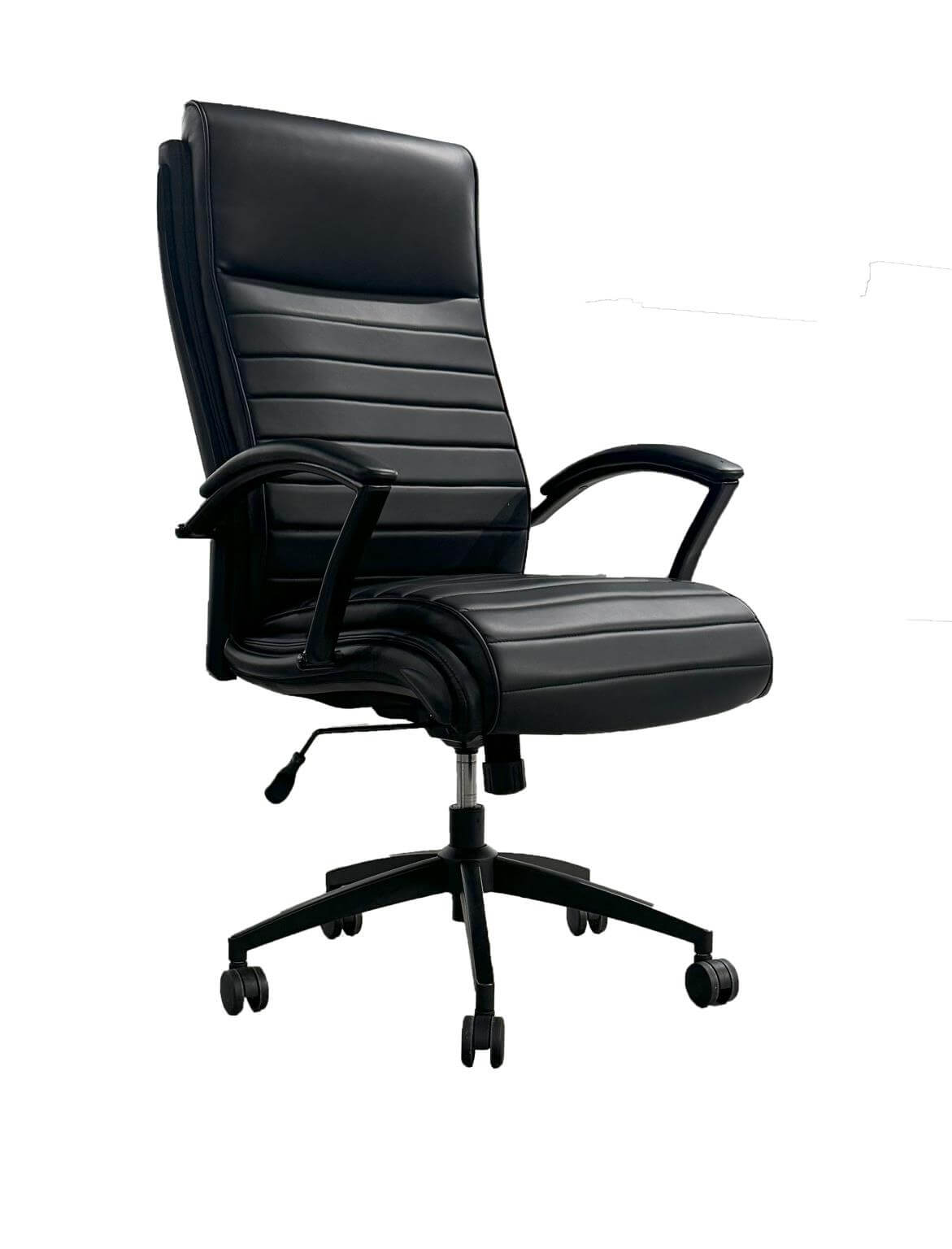 Parker House DC#370 Black Leather Desk Chair