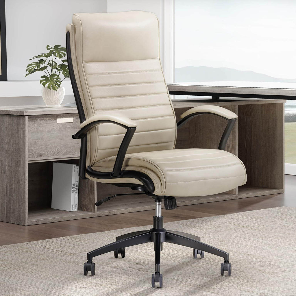 Parker House DC#370 Antique Linen Leather Desk Chair