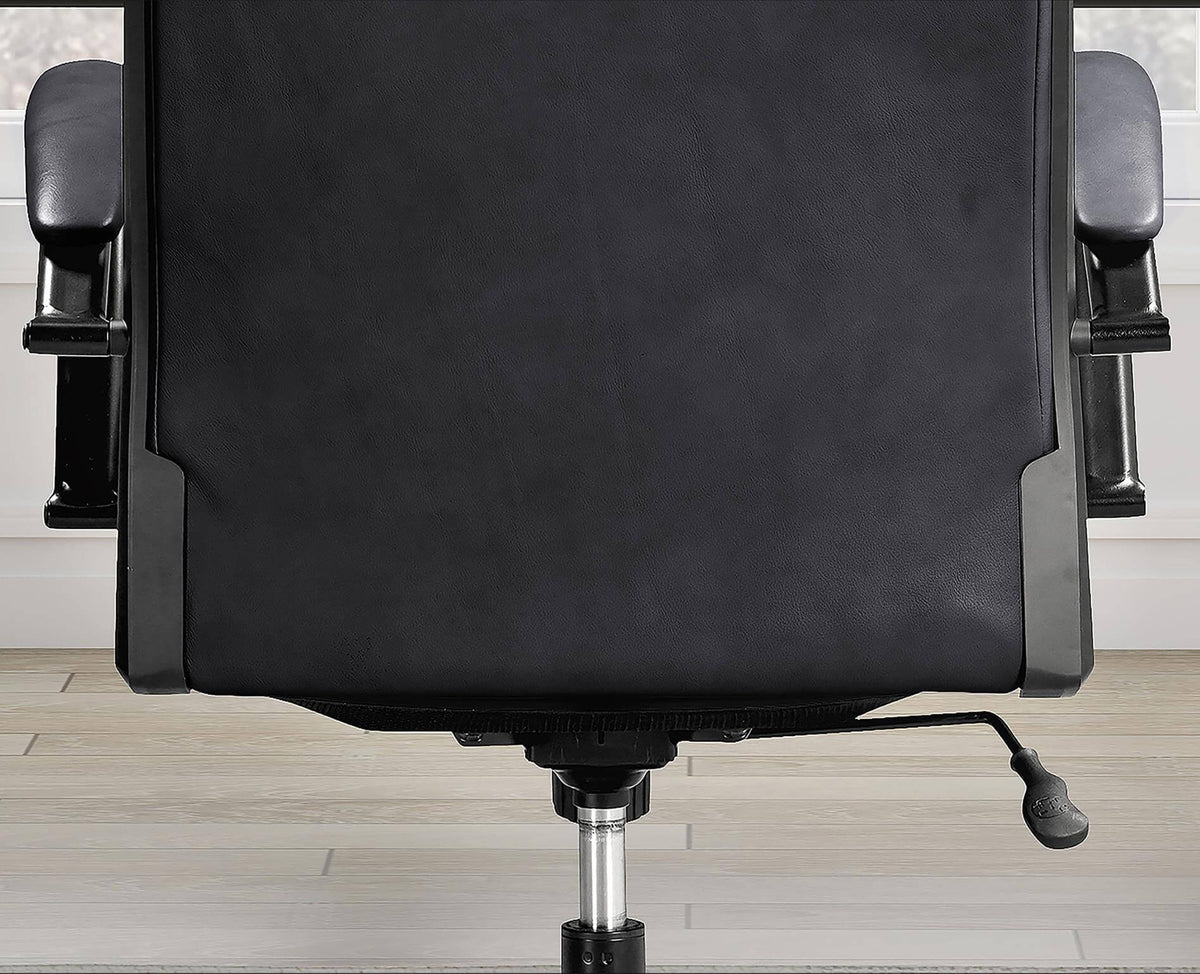 Parker House DC#370 Black Leather Desk Chair