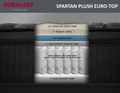 Spring Air Dura-Last Spartan Plush Euro-Top