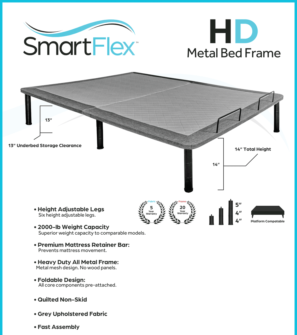 SmartFlex HD Metal Bed Frame