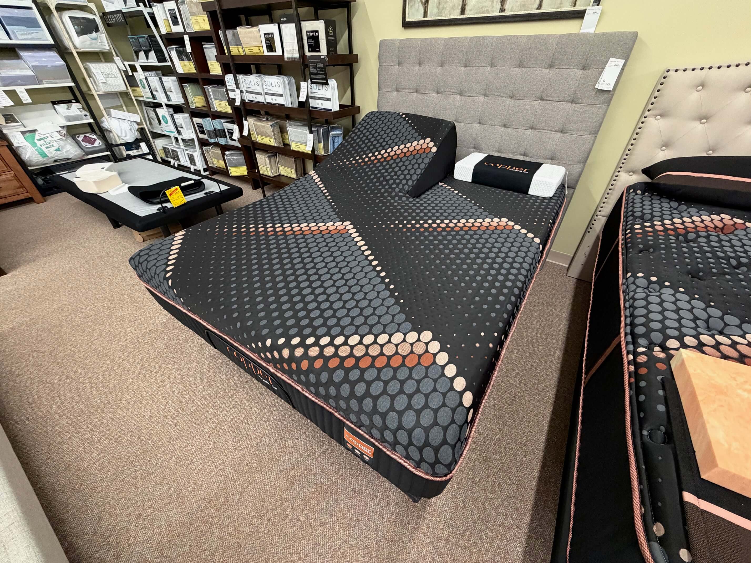 Copper Hybrid Firm Smoothtop Split Head