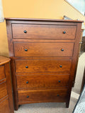Amish Sunrise Carlston 5 Drawer Chest