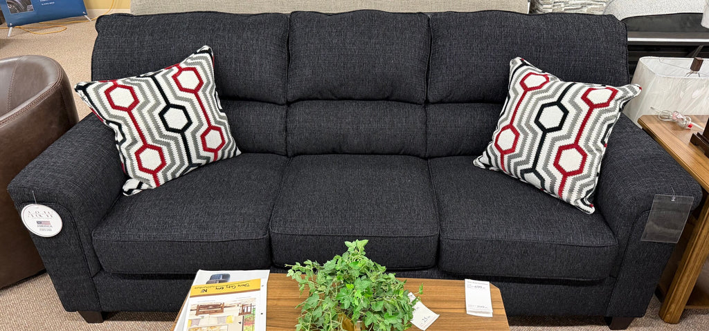 A & W Custom Furniture #2015 Sofa in Onyx
