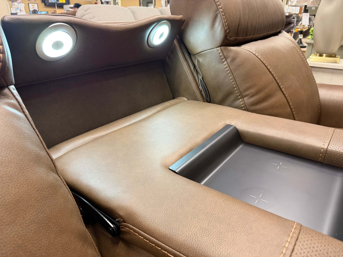 MotoMotion Immersive Power Sofa W/ Heat & Air Massage