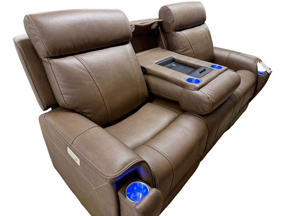MotoMotion Immersive Power Sofa W/ Heat & Air Massage