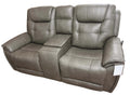 MotoMotion Power HR Console Loveseat W/ Heat & Air Massage