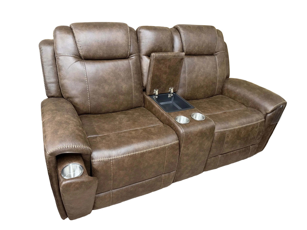 MotoMotion Power HR Console Loveseat
