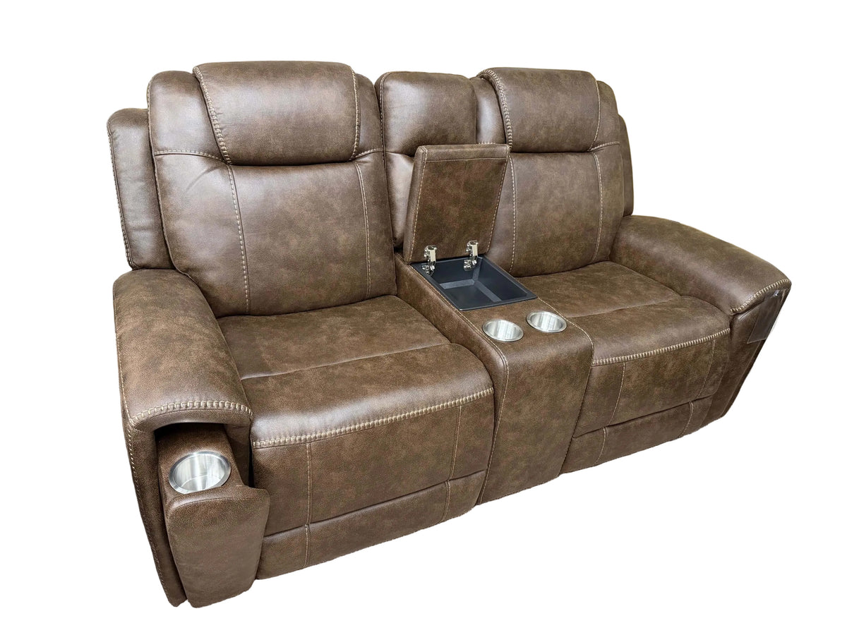 MotoMotion Power HR Console Loveseat