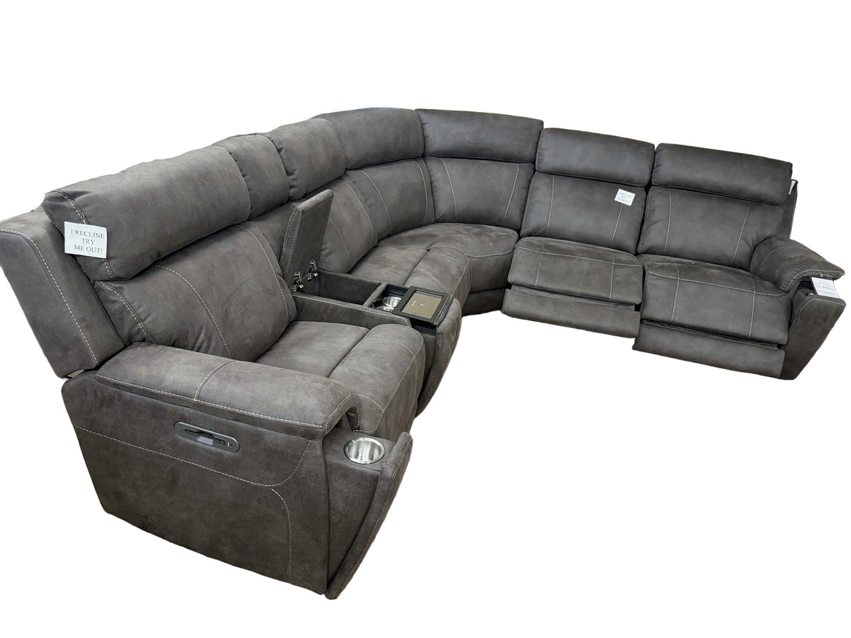MotoMotion Power HR Sectional W/ Heat & Air Massage