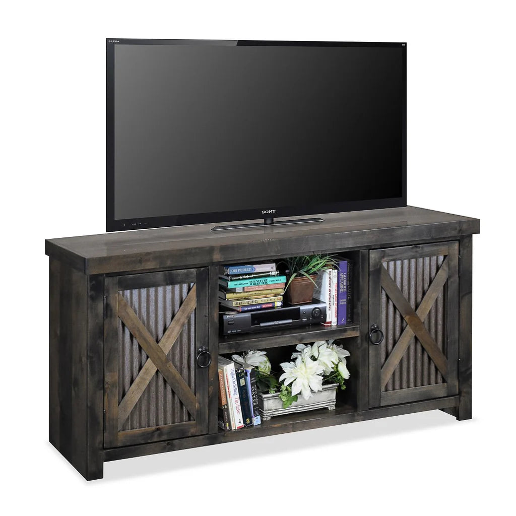 Jackson Hole Charcoal 65" TV Console