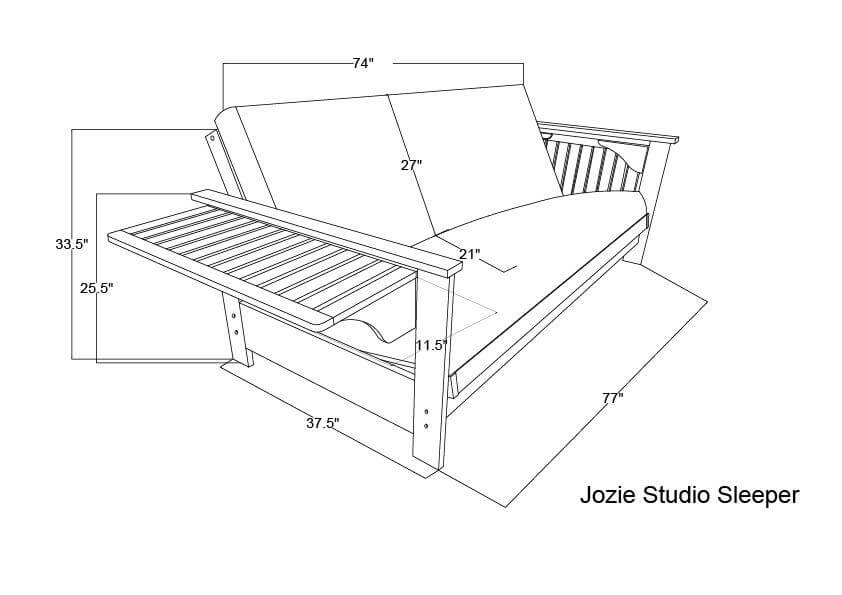 Kodiak Jozie Studio Sleeper