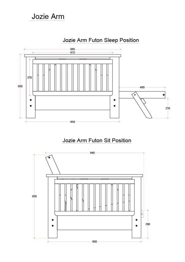 Kodiak Jozie Studio Sleeper