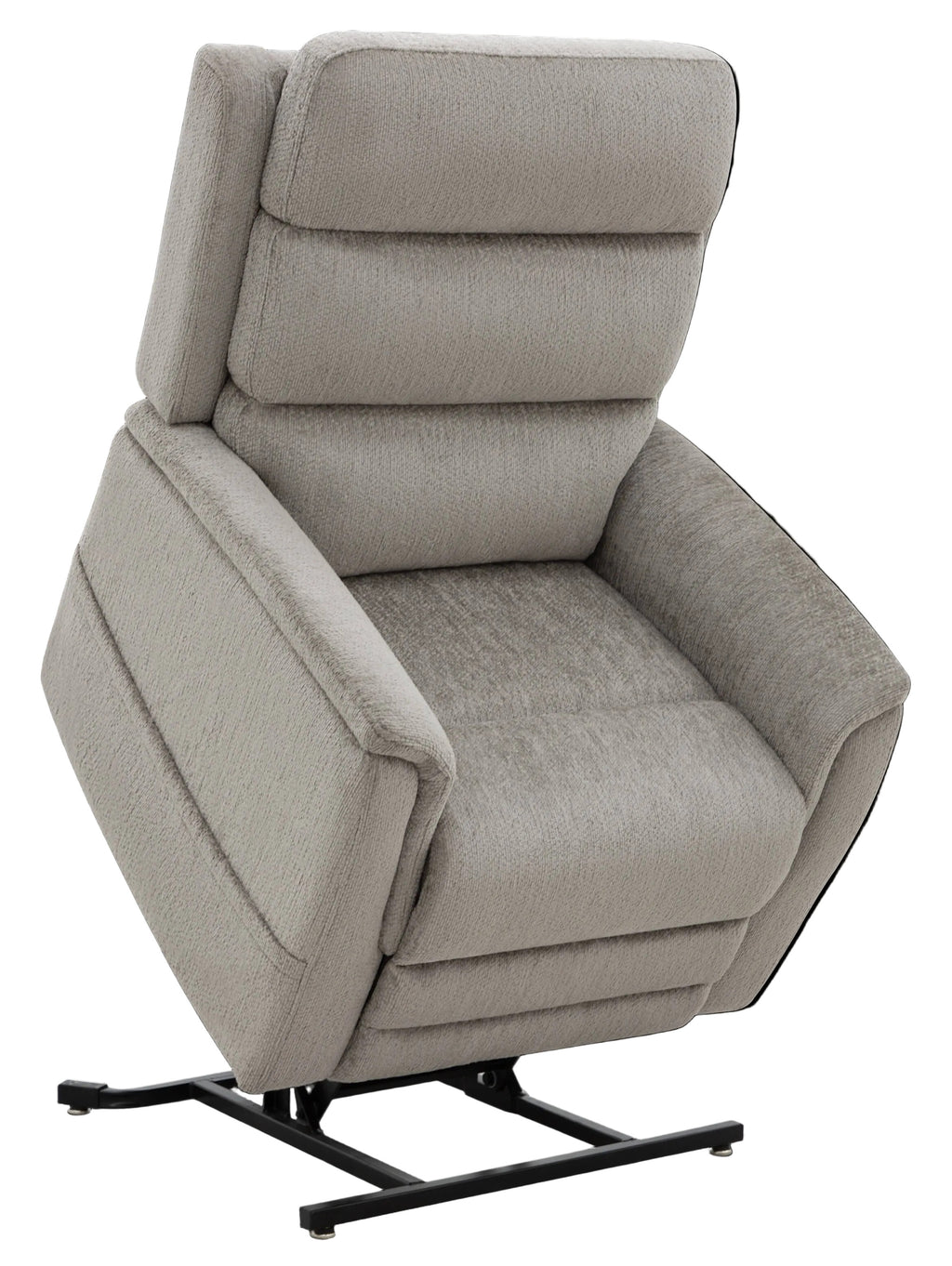 MotoMotion Power Lift Recliner in Santorini Ash W/ Heat & Massage
