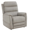 MotoMotion Power Lift Recliner in Santorini Ash W/ Heat & Massage