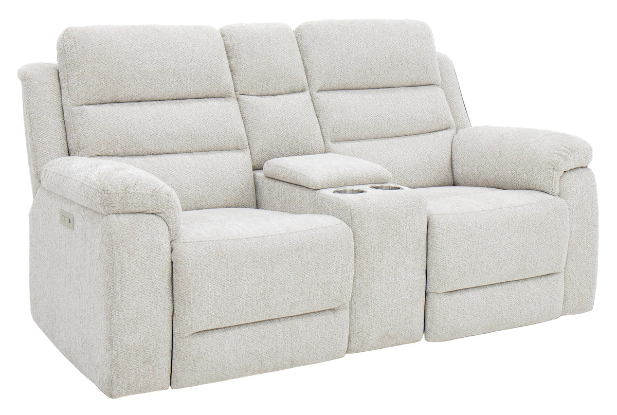 MotoMotion Power Console Loveseat