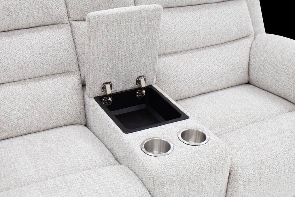 MotoMotion Power Console Loveseat