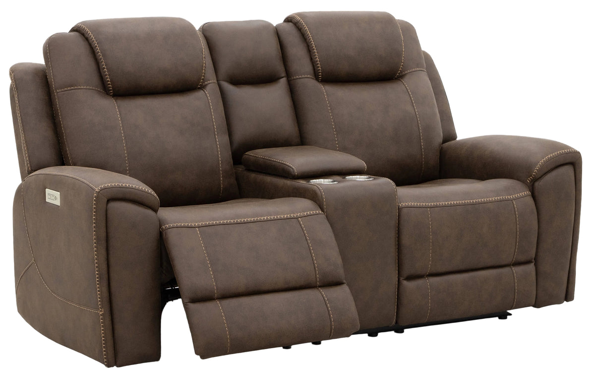 MotoMotion Power HR Console Loveseat
