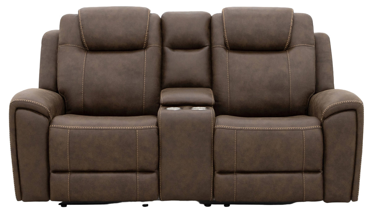 MotoMotion Power HR Console Loveseat
