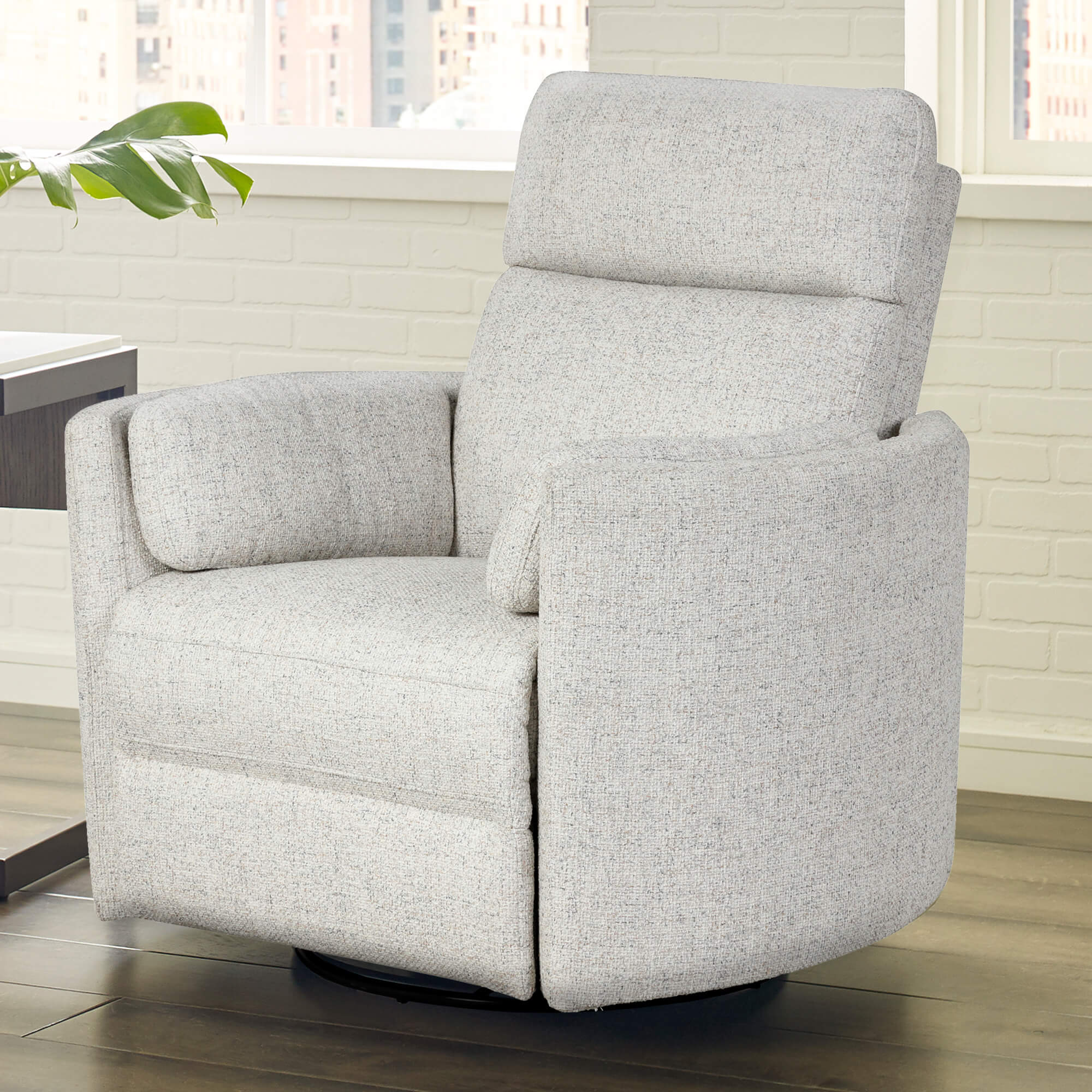 RADIUS NATURAL BEAUTY QUARTZ Power Swivel Glider Recliner