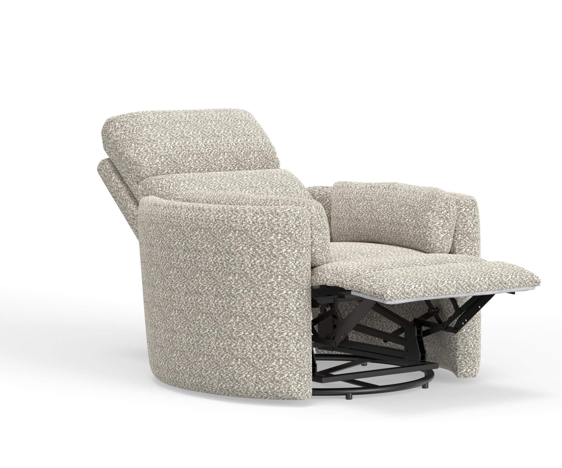 Parker House RADIUS Power Swivel Glider Recliner in Tatur River Rock