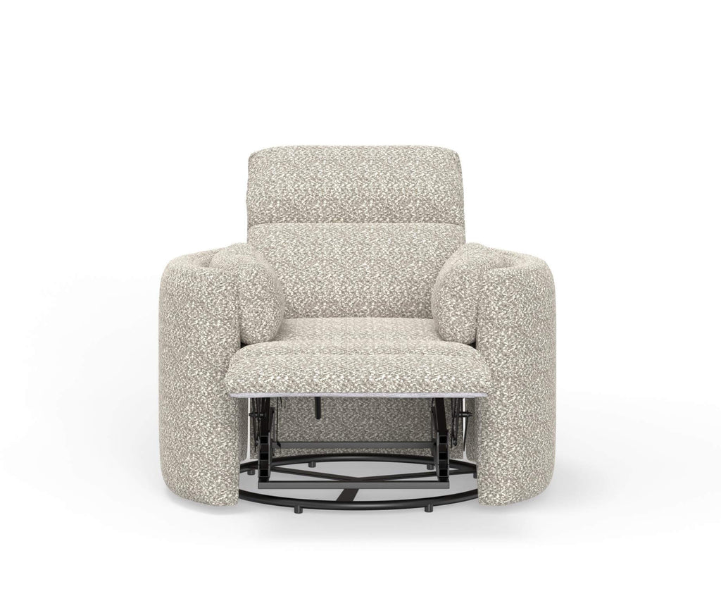 Parker House RADIUS Power Swivel Glider Recliner in Tatur River Rock