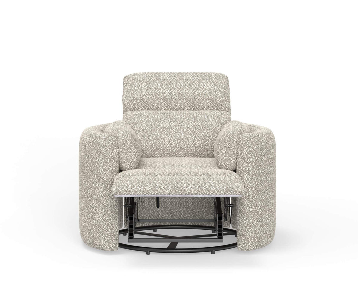 Parker House RADIUS Power Swivel Glider Recliner in Tatur River Rock