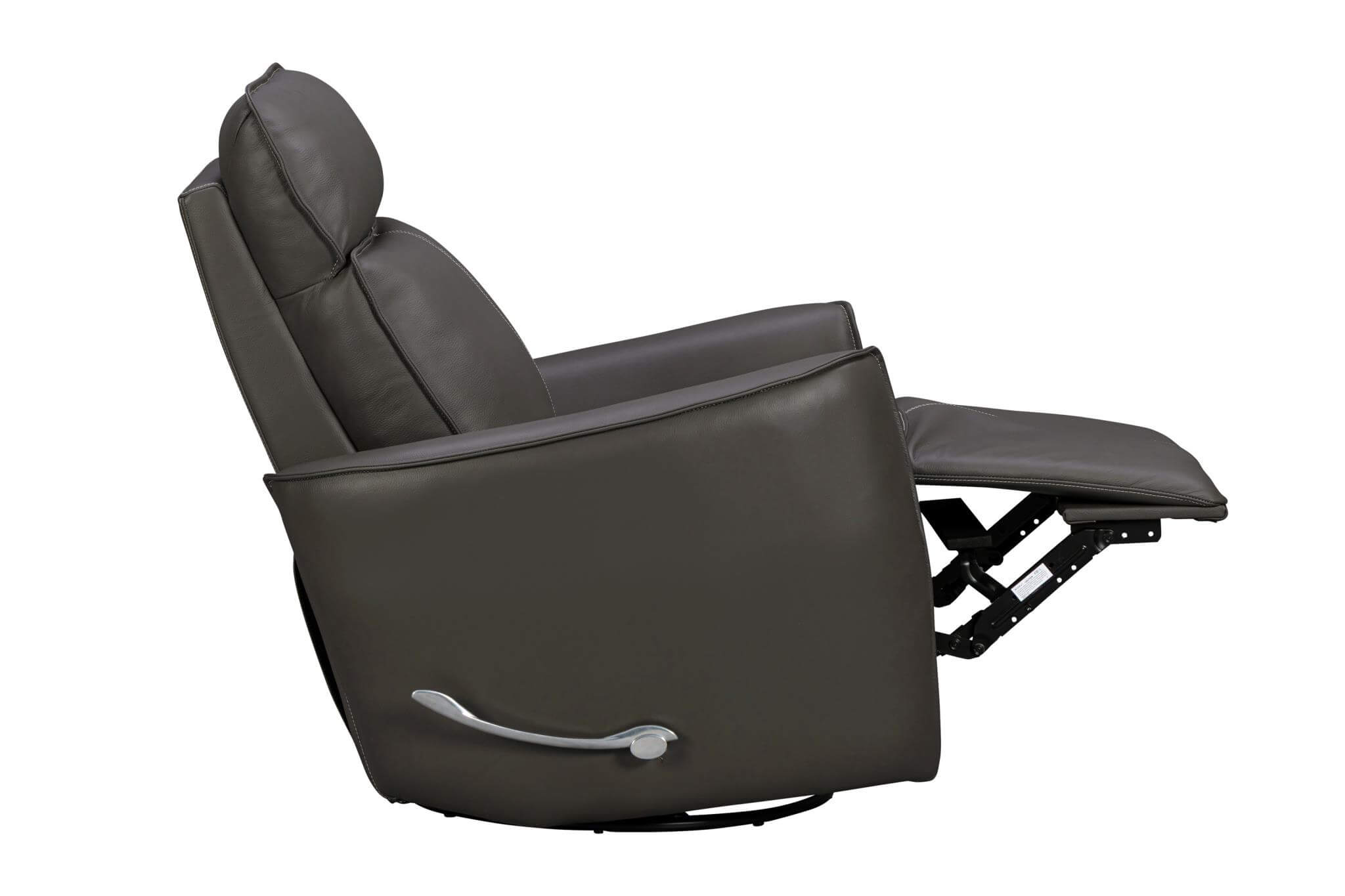 Roxy Manual Leather Swivel Gilder Recliner