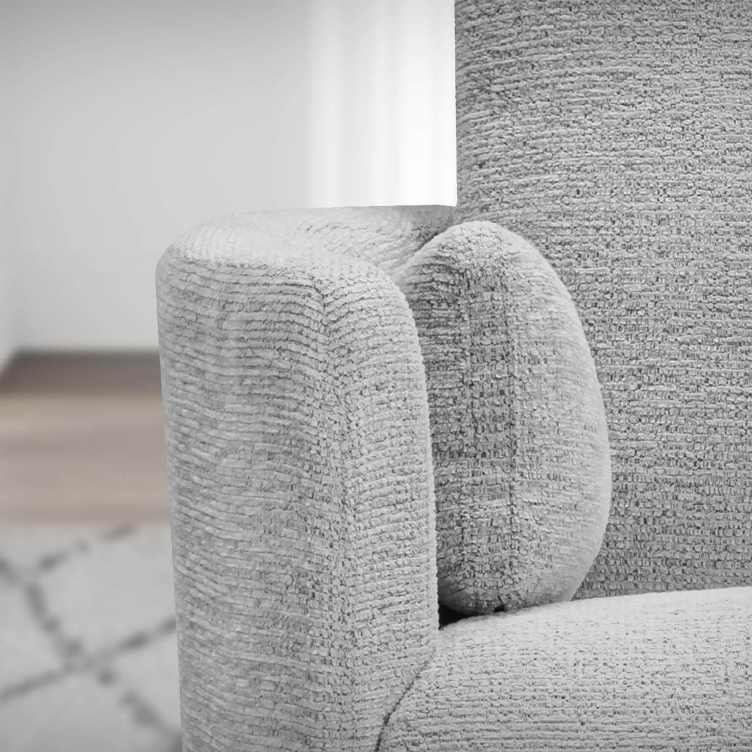 Turner Swivel Glider in Vincent Fog