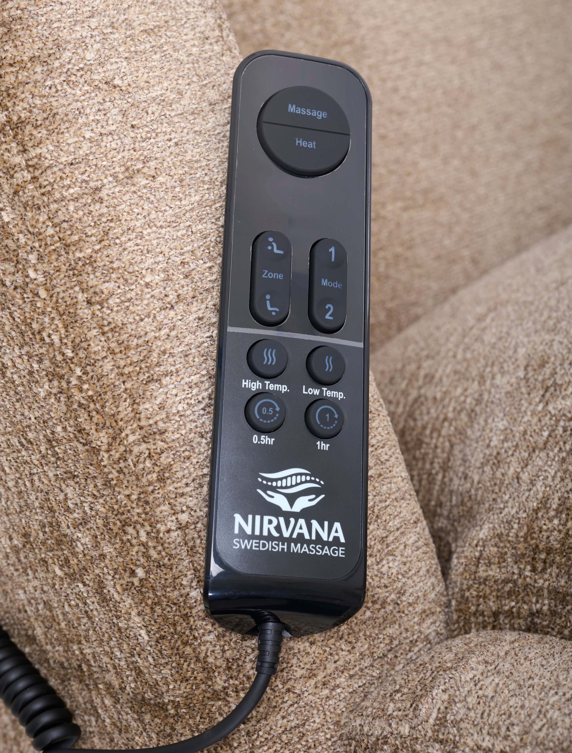 UC676 5-Zone Power Recliner with Heat & Nirvana Air Massage