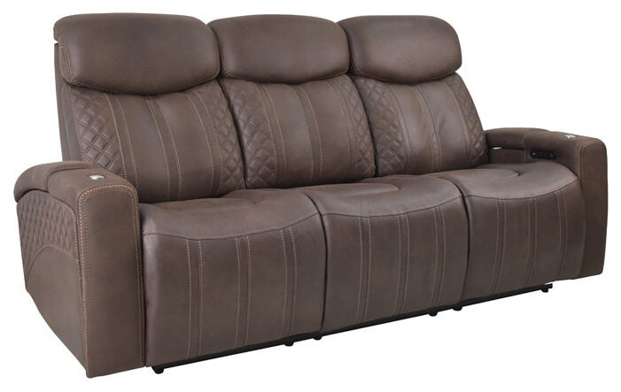 Rowan Power Reclining Sofa W/ Power Headrest & Lumbar