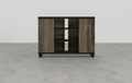 Perdue TV Media Console S'mores & Black Woodgrain