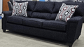 A & W Custom Furniture #2015 Sofa in Onyx