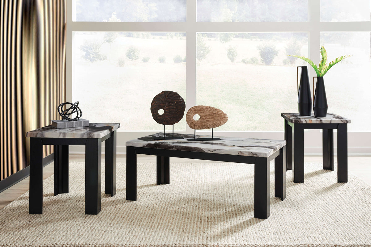 Jazmore Occasional Table Set 3 Pack Set
