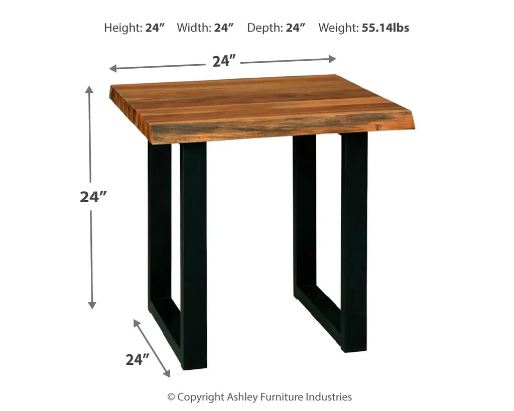 Brosward Square End Table